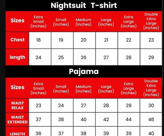 Floral Print Girls Nightwear