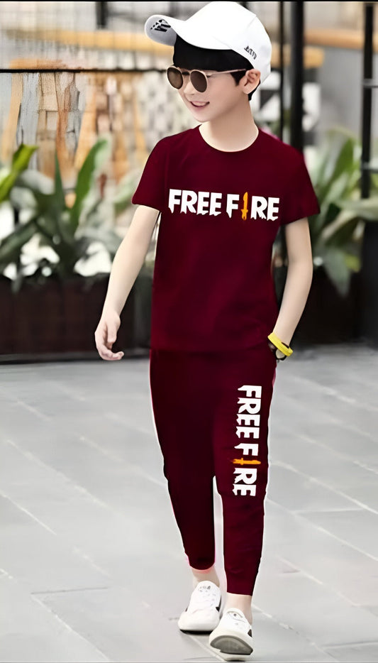 Stylish Half Sleeve Kids Suit (Each)